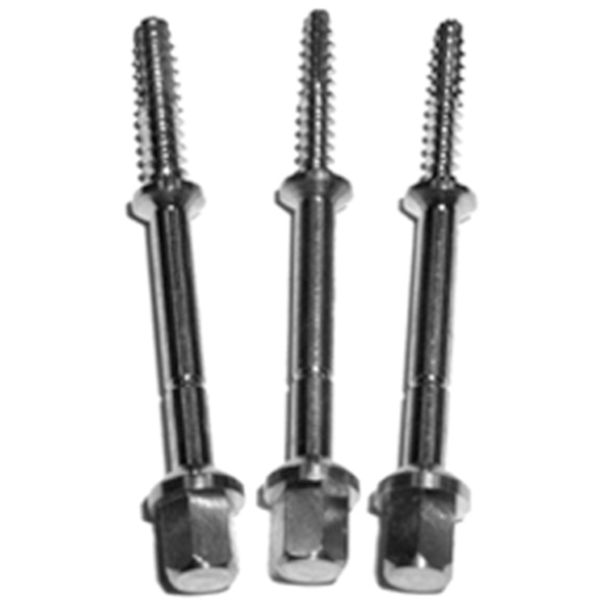 A.Titan - EASY X-TRAC Extraction Screws 3 pieces, Self Cutting - 33mm, Self Cutting, 2.0mm